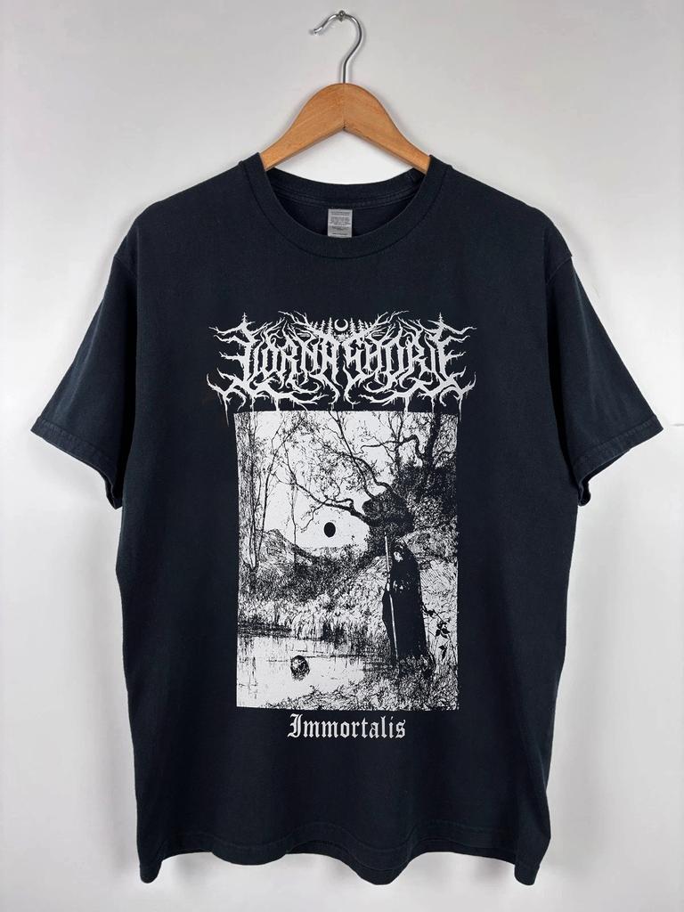 Collection Lorna Shore Band IMMORTALIS Cotton Black S to 5XL Tee Shirt VK311