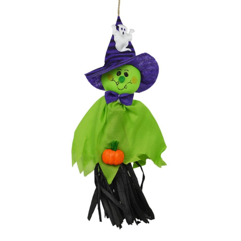 Party Supplies Cloth Paper Halloween Hanging Ornaments Pumpkin Fluttering Design Ghost Hanging Pendant Charm Horror Atmosphere