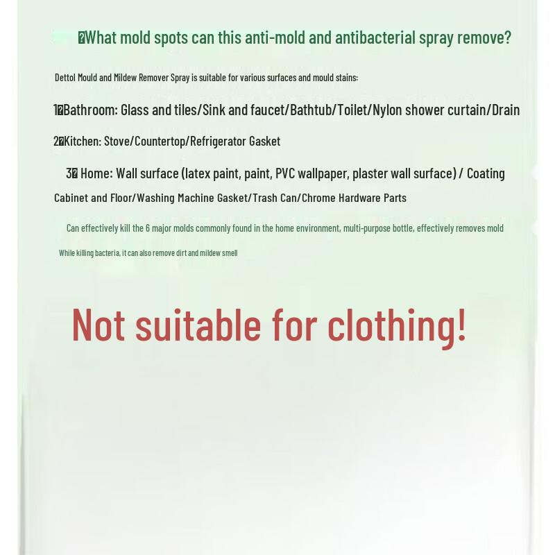 Dettol Mold & Mildew Remover Disinfectant Spray
