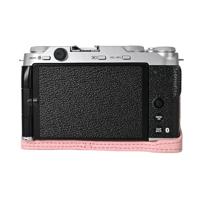 SIUTATDSH чехол для камеры из искусственной кожи, совместимый с пленкой Fuji, FUJIFILM FUJI xm5, чехол-вкладыш для камеры x-m5, держатель, сейсмостойкий/ударопрочный/туалетный (розовый)