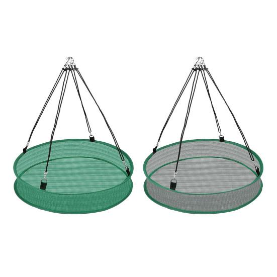 1/2 шт. Сетка-ловушка для кормления птиц для подвешивания кормушки для птиц, прочное кольцо для птичьего корма, аксессуары для платформы для кормления птиц