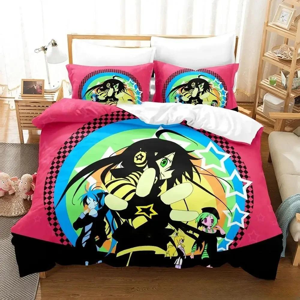 3D аниме Konata Izumi Lucky Star комплект постельного белья пододеяльник постельный комплект пододеяльник наволочка одеяло king size queen размер для мальчиков взрослых