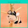 Honeybee Dog Plush Keychain Cute Cartoon Animal Toy For Girls Gift
