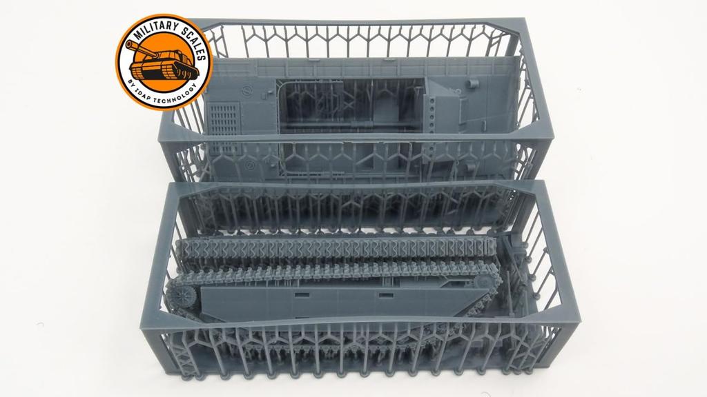 IDAP Technology American LVT2 Amphibious Troop Carrier 3D Printer Kit PD72119 1/72