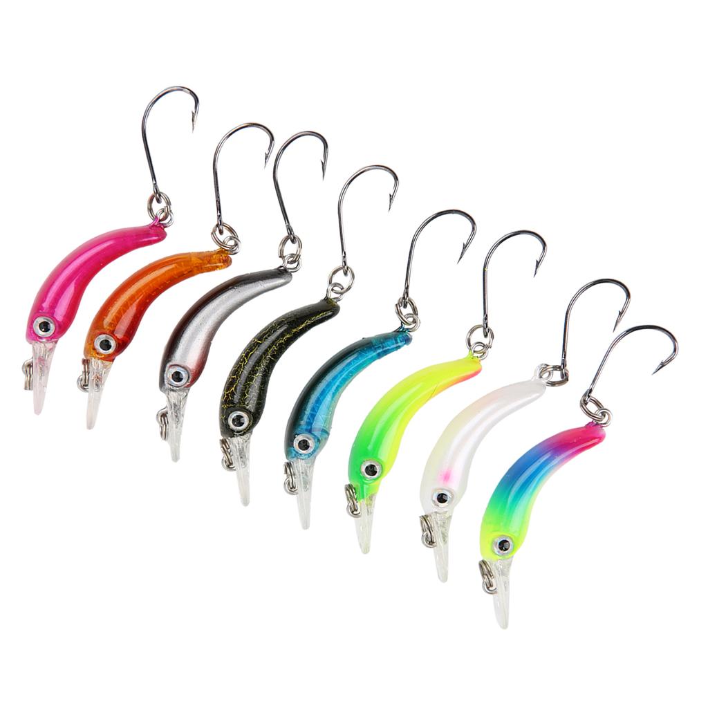 Luya Рыболовные приманки 3D Тонущие искусственные рыбы Жесткие приманки Экшн-воблеры Снасти Аксессуары