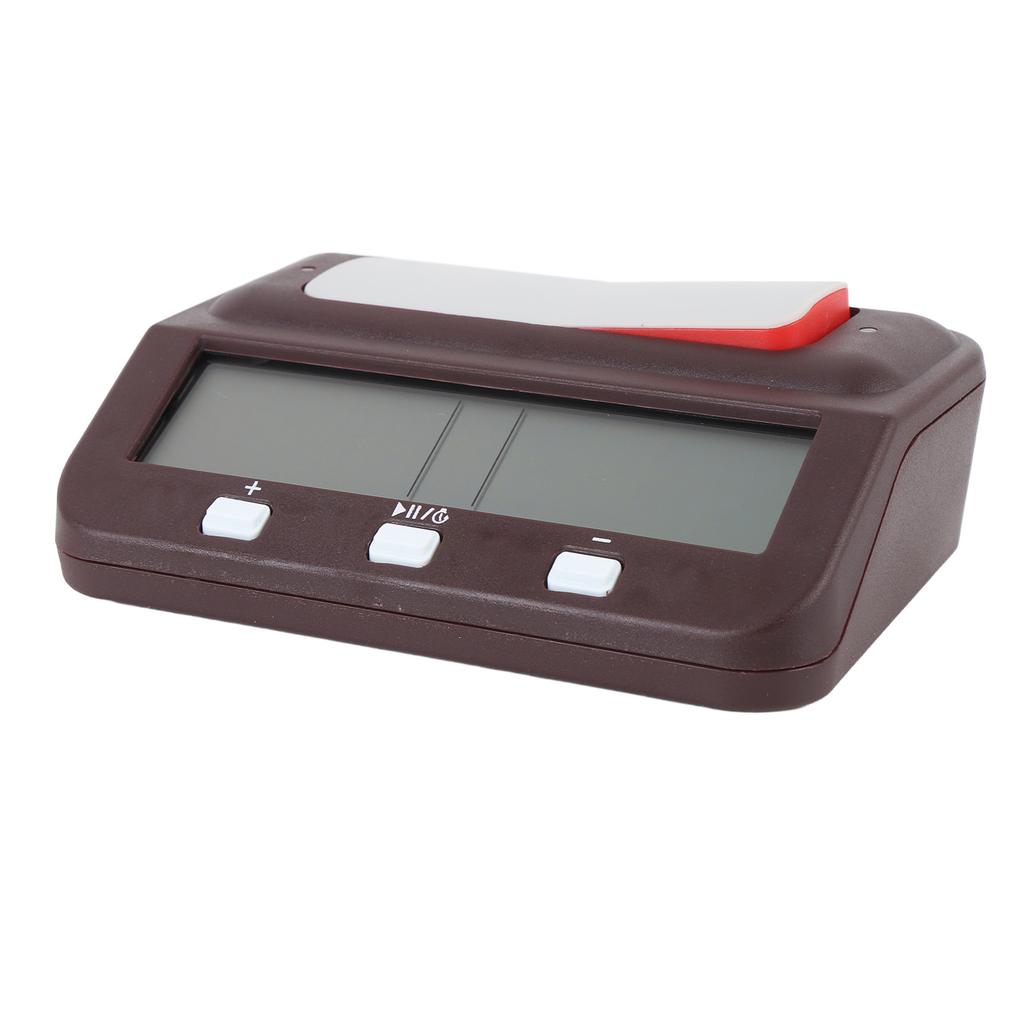 Chess Timer with Reward Delayed Time Alarm Memory Function Count Down Up Chess Clock for Game