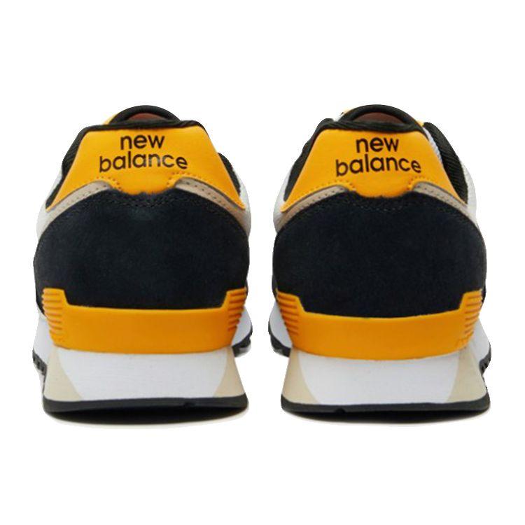 New Balance Nb 446 Удобные Модные Низкие Кроссовки для Марафона Унисекс Кроссовки Черный Белый Желтый U446GB1