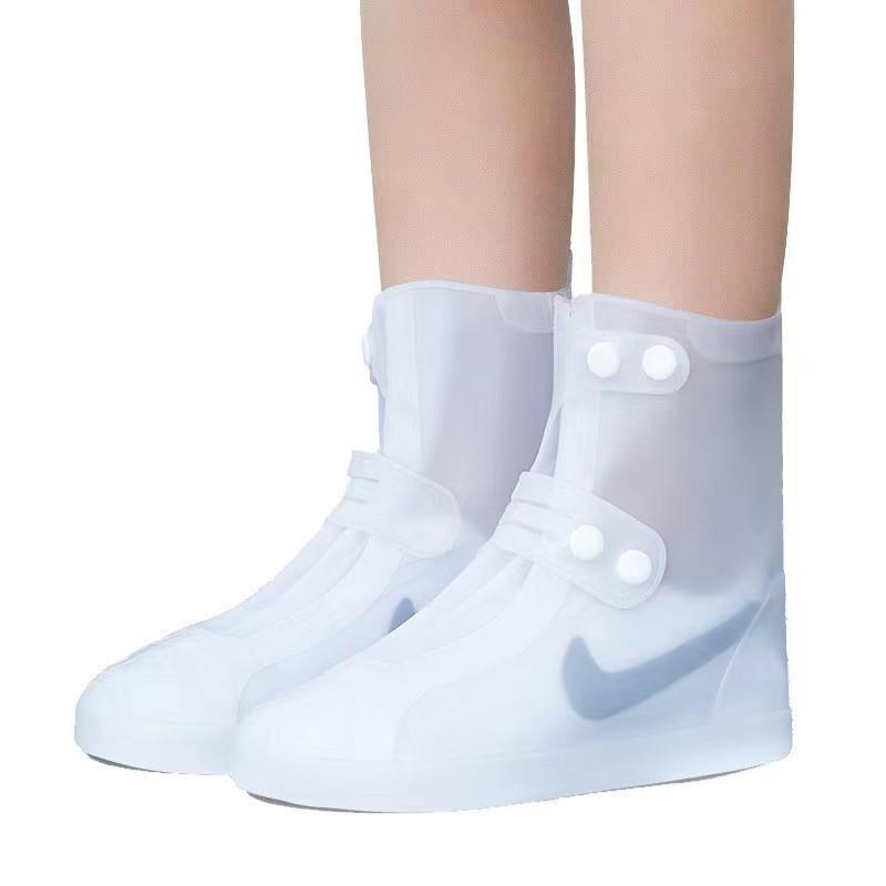 Нескользящие водонепроницаемые силиконовые бахилы: Без запаха, Прочный, Легко надевать/снимать