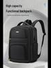 High-End Waterproof Commuter Backpack for Men and Women - Fashionable Travel and Work Bag