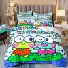 Cartoon Children'S Animation Bedding Three-Piece Set 3D Digital Printing Quilt Cover