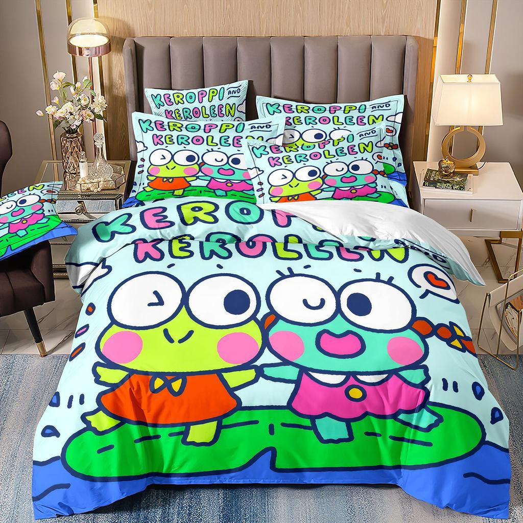 Cartoon Children'S Animation Bedding Three-Piece Set 3D Digital Printing Quilt Cover