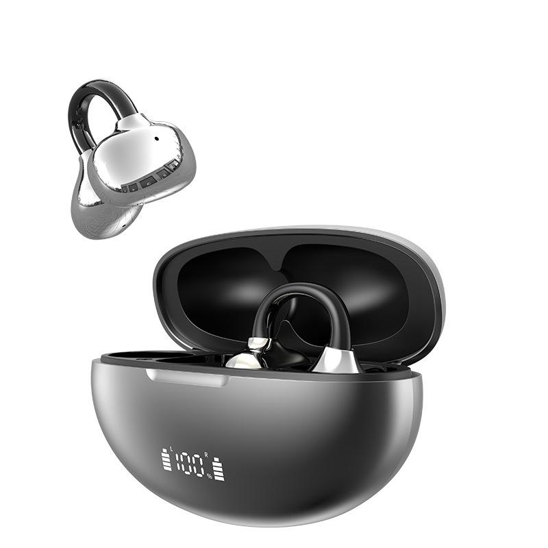 Q108 True Wireless Clip-On Bluetooth Headphones: Comfortable, Long Battery Life, Ideal for Sports