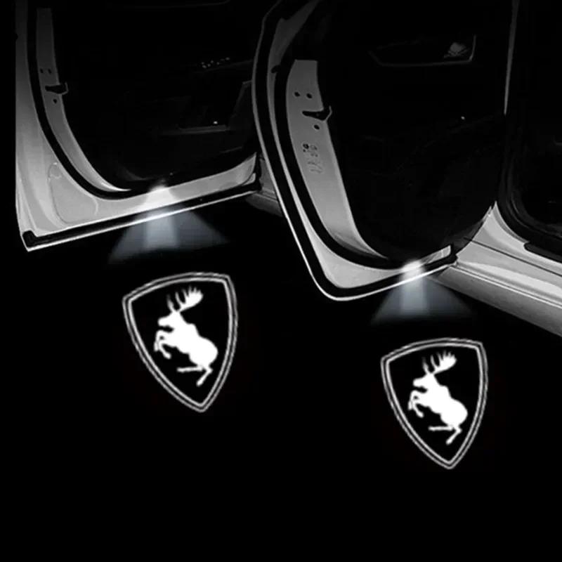 2PCS Led Car Door Welcome Light Laser Logo Projector For Volvo XC40 XC90 V40 V90 V60 XC60 S80 S60 S90 V70 XC70 Car Goods