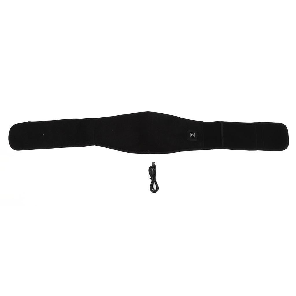 Heated Waist Belt Reduce Discomfort Adjustable Electric Heating Waist Pad for Back Shoulder Knee