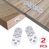 2pcs Folding Table Zinc Alloy Hinges for Flip Top Table Cabinet Door Furniture