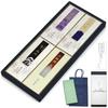 Sympathy Incense Gift [Kojurin 3 Types, Sandalwood, Inner Wrapping, Condolence Message, Carry Bag Included, Candle] Made In Japan, Low Smoke, Gift