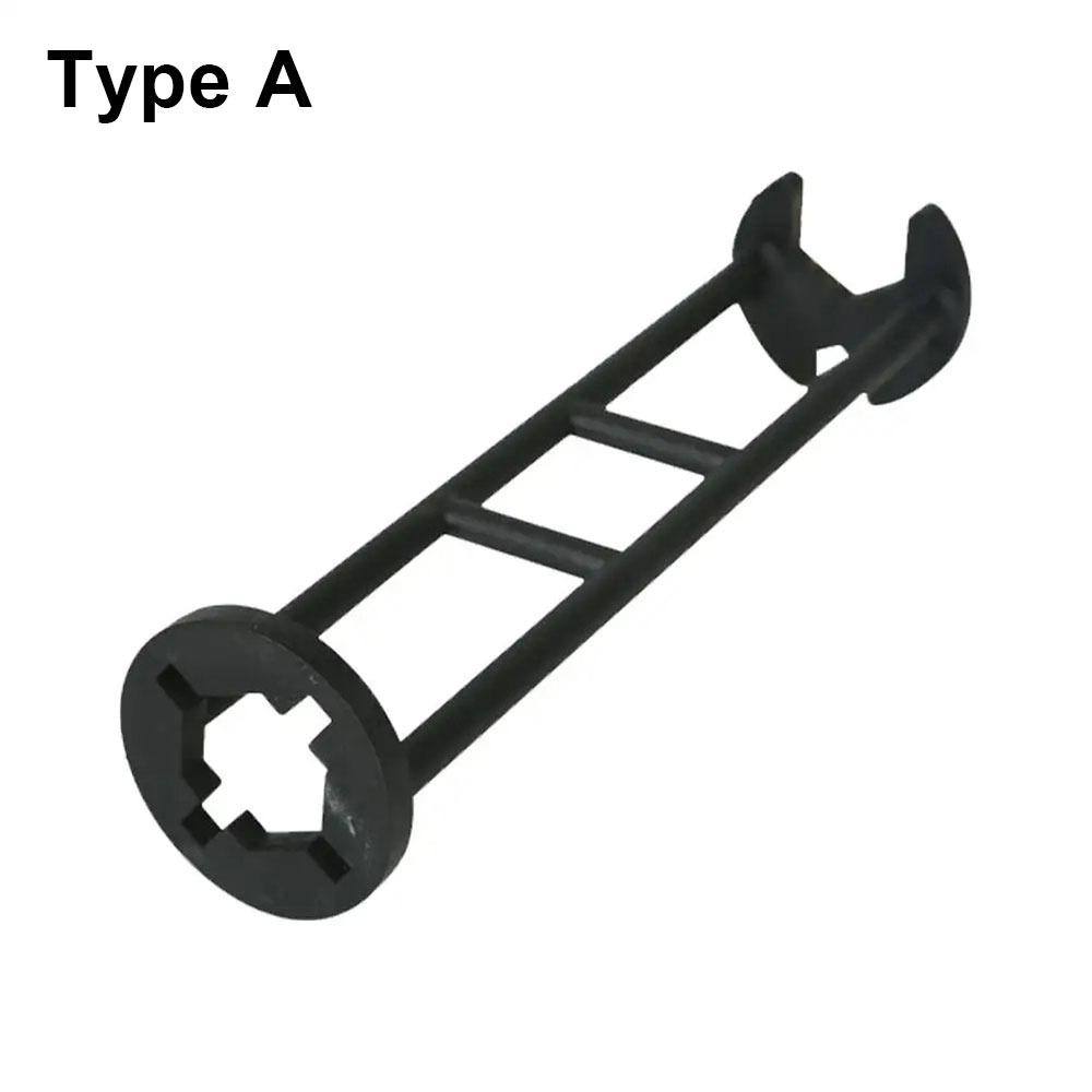 1 шт. Шестигранный ключ для крана с четырьмя губками 7 размеров Торцевой ключ для затягивания Гаечный ключ сантехника Стальной Универсальный Ключ для ремонта раковины