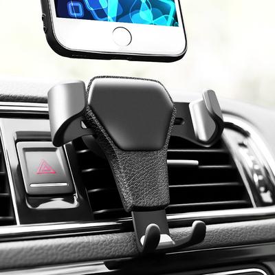Гравитационный автомобильный держатель для мобильного телефона, навигационный кронштейн, зажим на воздуховоде, бортовой кронштейн, держатель для мобильного телефона, аксессуары для интерьера автомобиля