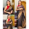 This Beautiful Saree Is Elegantly Decorated with Gorgeous Solid Jacquard Weave That Gives a Perfect Look To the Outfit.