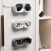Настенный органайзер для очков, пробивая бесплатные очки, пластиковый ящик для хранения солнцезащитных очков, настенная полка для дисплея