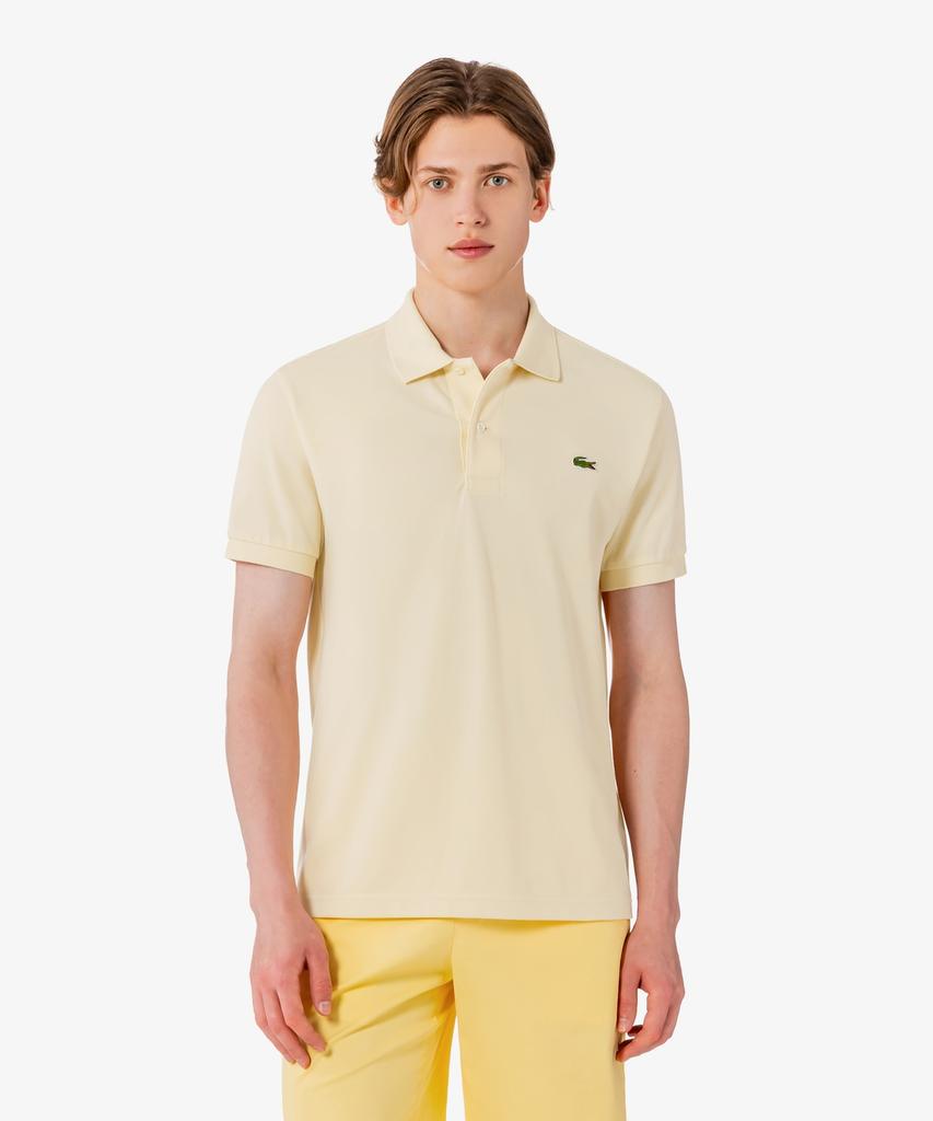 LACOSTE Мужская базовая футболка-поло Ph731E-56G 056, французский крой, regular fit