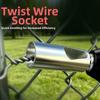 Carbon Steel Tie Wire Twister Tools Drill Wire Tie Tool  For Twist Ties Fixing Chain Link Fence
