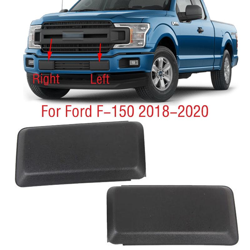 For Ford F150 F-150 2018 Car Front Bumper Hole Cover Beze Lid Cap Guards
