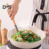 12 шт. силиконовый кухонный набор, лопатка, ложка, антипригарная жаропрочная кухонная утварь с деревянными ручками, ведро для хранения всей кухонной утвари