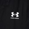 Under Armour Тренировочный логотип Прямые штанины Быстросохнущие Вязаные спортивные штаны Мужские штаны Черные 1390151-001
