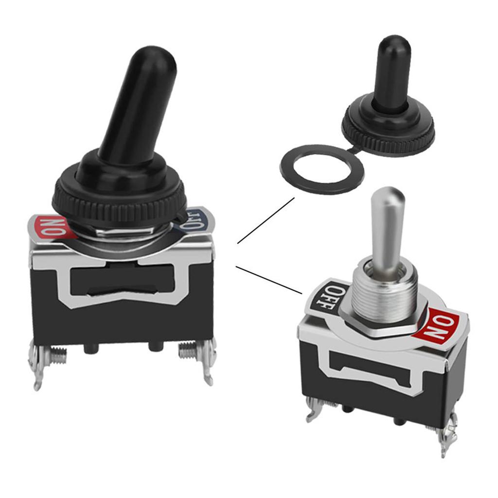 Клеммы ON OFF Power SPST Кулисный тумблер для автомобиля RV Морская лодка