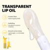 Banana Lip Gloss Oil, High Shine Mirror Glossy Clear Lip Tint, Deeply Hydrating Moisturizing Plumping Lip Glow Balm, Cute Fruit Lip Care Makeup