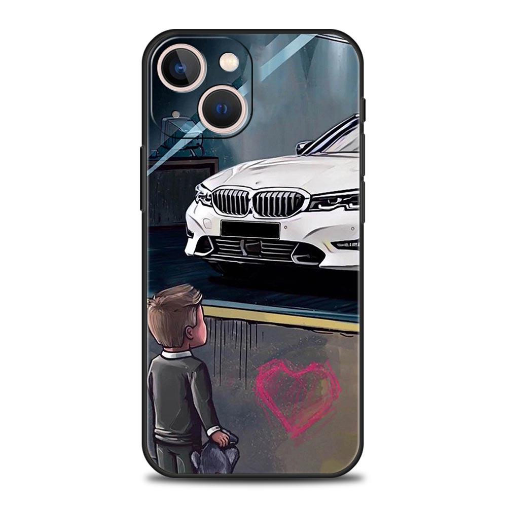 Boy See Sports Car Jdm Drift For iPhone 11 12 13 15 16 14 Pro Max Phone CaX XR XS 7 8 Plus 2020 Luxury Soft Cover Funda