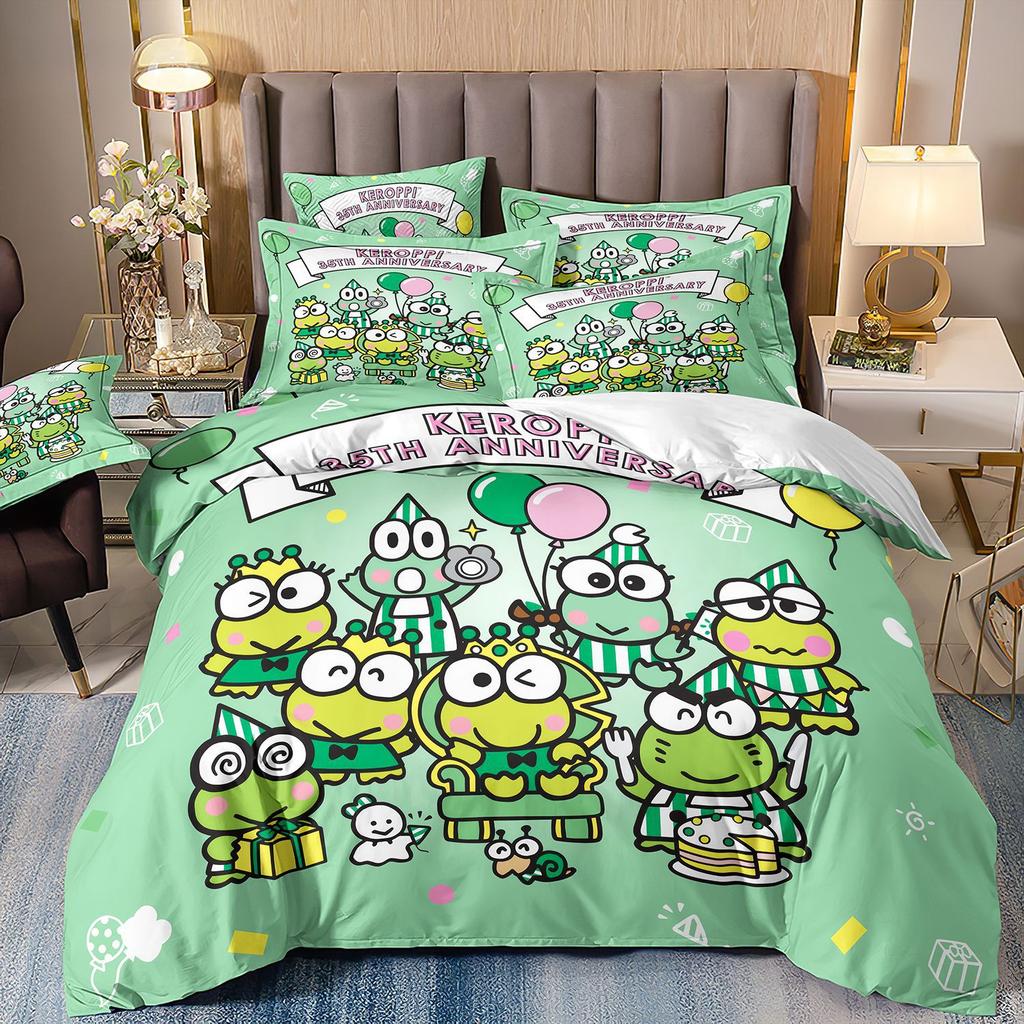 Cartoon Children'S Animation Bedding Three-Piece Set 3D Digital Printing Quilt Cover