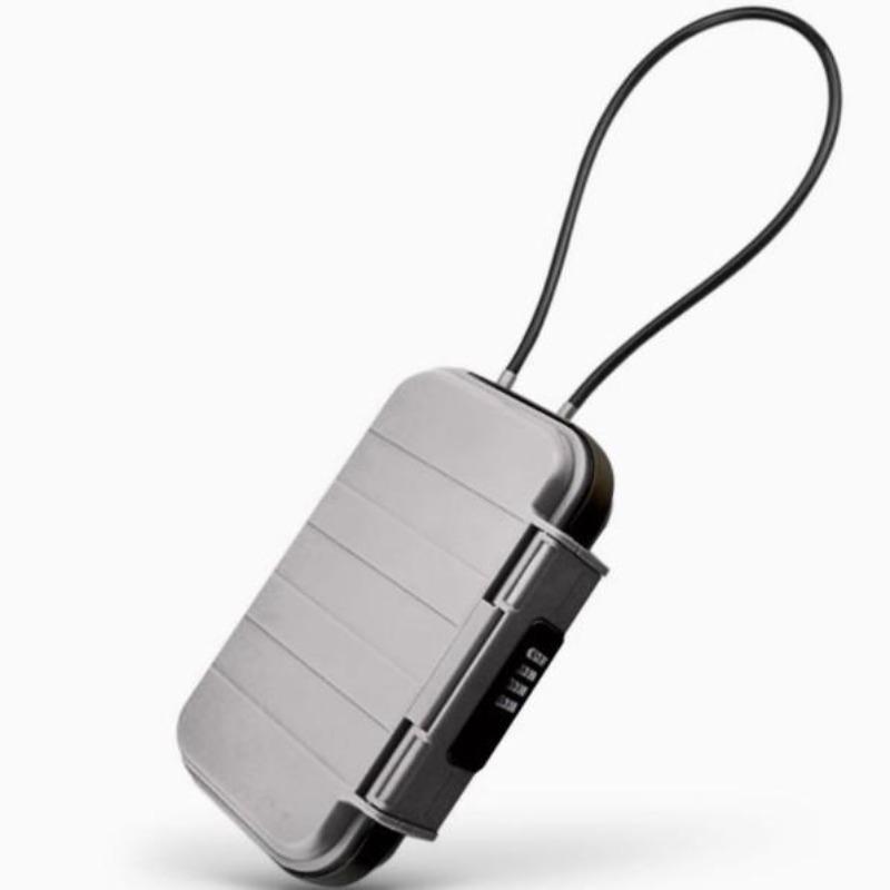 1 шт. 23,5*14,5*5,8 см водонепроницаемый портативный ящик для хранения паролей, портативный большой вместительный ящик для хранения паролей хорошего качества.