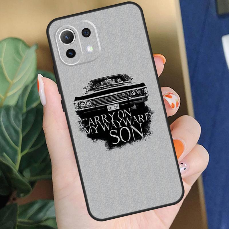 Сверхъестественное CARRY ON MY WAYWARD SONS Чехол Для Xiaomi 15T 14T 13T Pro 14 15 Ultra 17 Pro Max POCO X7 F8 Pro X5 X6 F5 F6 F7 Чехол