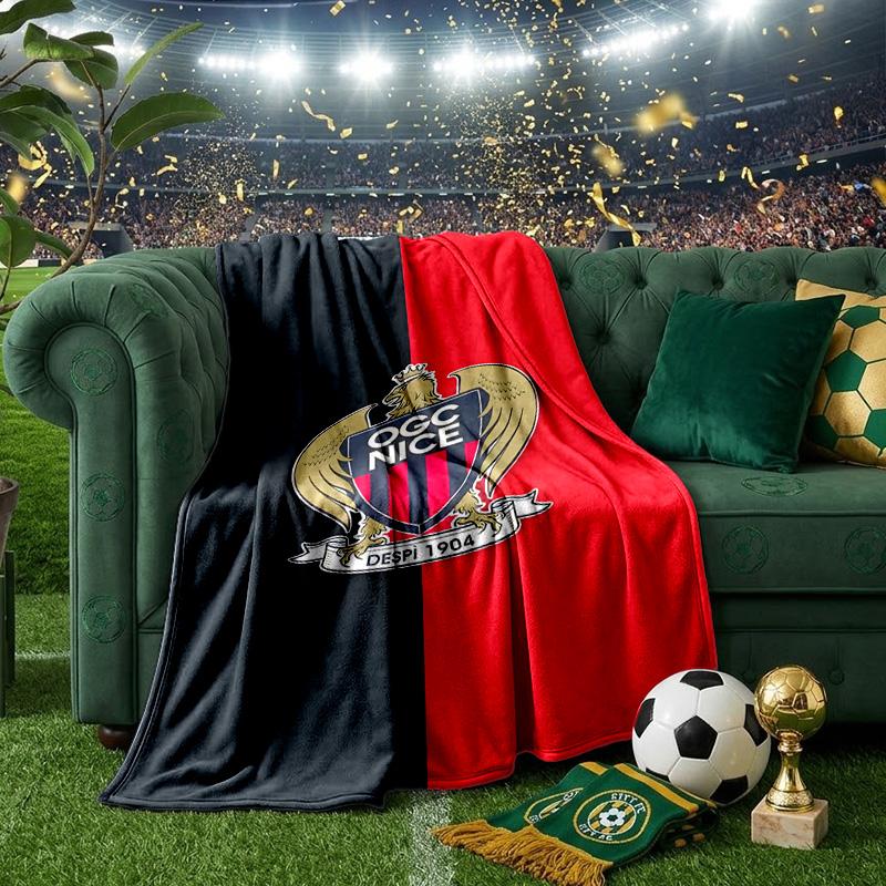 Ogc Nice Crest Artwork Blanket Lightweight Ideal Bedding Blanket Perfect for Travel, Camping, Living Rooms, Offices, Sofas, Fan Christmas gift