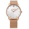 Watch ELLIOT Stainless Steel Mineral Glass Quartz Daily Waterproof 14504209 Pink Gold [Coach] Women's [Item]