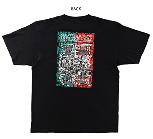[MAN WITH A MISSION] Футболка тура MAN WITH A MISSION 2021 ITD (XL)