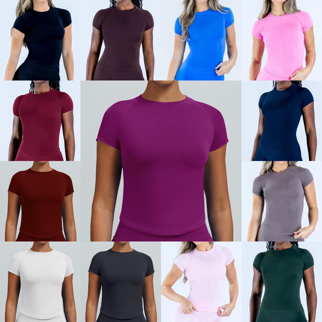 Athletic T Shirt For Women With Moisturewicking Fabric For Running And Yoga