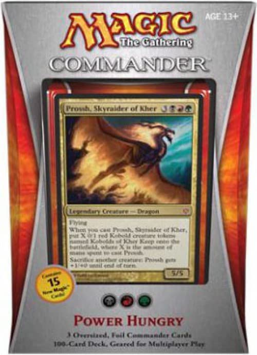 MTG Коллекционная карточная игра Commander 2013 Power Hungry EDH Deck [Запечатанная колода]
