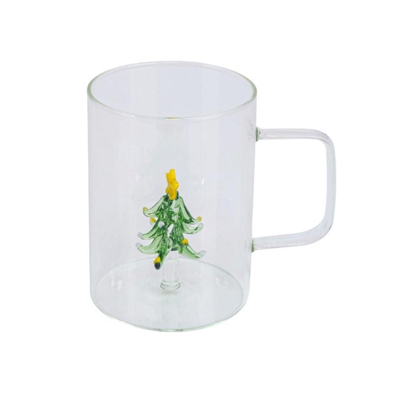 Прочные стеклянные кружки на рождественскую тематику для ежедневного использования и празднования Рождества. Дропшиппинг