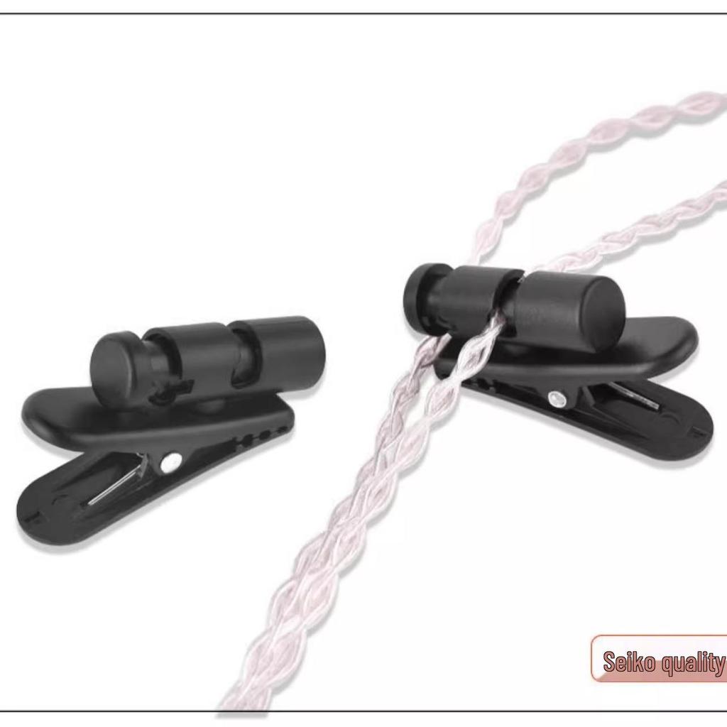 Large 5mm Cable Clip for Thick Earphone/Sport Cables - Universal Fit