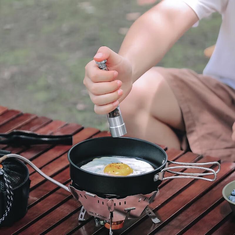 OEING Stainless Steel Manual Pepper Grinder (2-Pack)