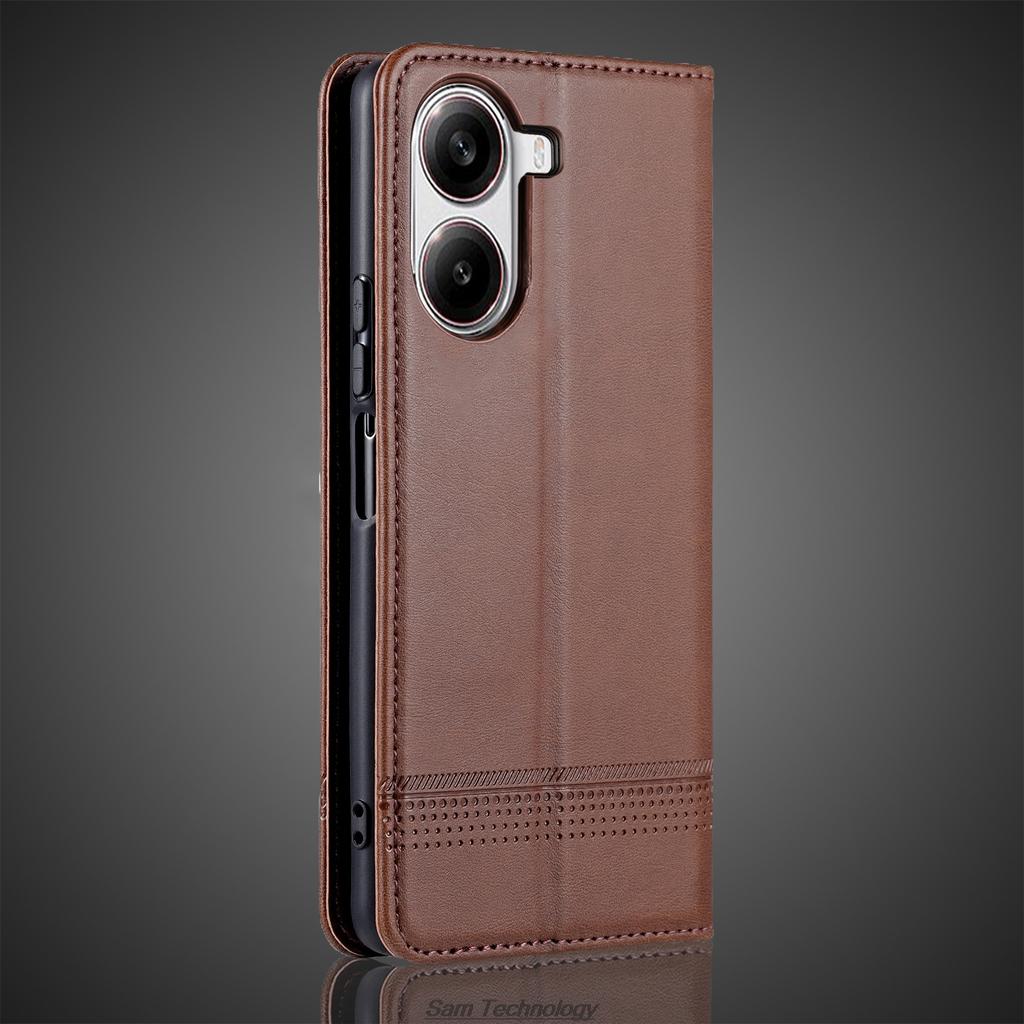 Роскошный кожаный чехол-флип с магнитной адсорбцией для Xiaomi POCOPHONE POCO X7 Pro 5G, защитный чехол, крышка, Capa Fundas Coque