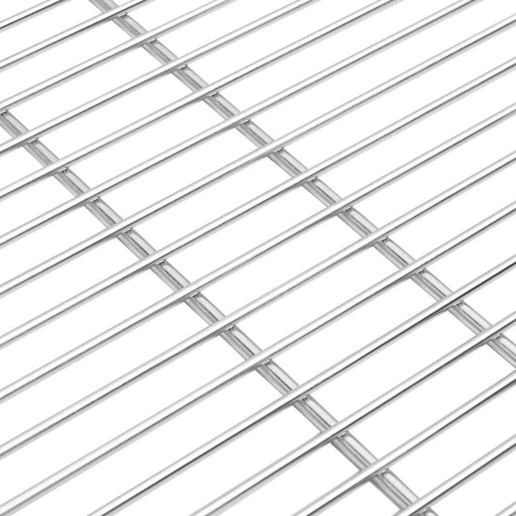 Grill Grid Silver 60 x 60 cm Stainless Steel