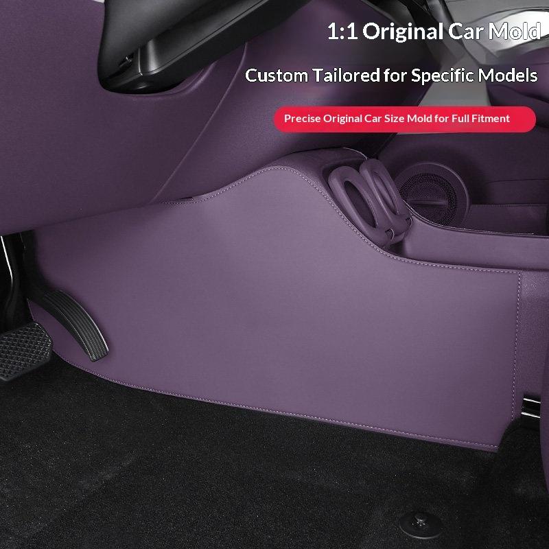 Подходит для автомобиля Leapmotor B10 Нижние боковые части центральной консоли Защитный коврик от пинков Полное покрытие Кожаная защитная наклейка Интерьер