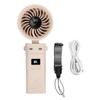 Handheld Fan 5200mAh Rechargeable Foldable Fan with 6 Wind Speed Digital Display Detachable Head