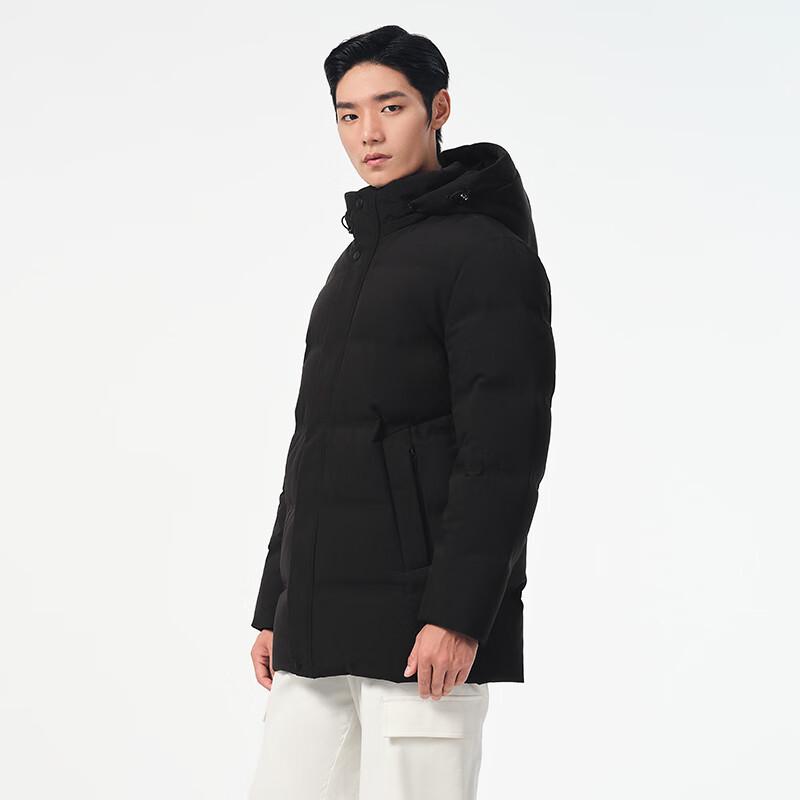 Tanboer Men's Loose Fit Business Casual Winter Down Jacket TF236507