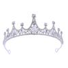 Bridal Crown Metal Rhinestone Crown Princess Birthday Party Headband Dinner Dress Updo Hair Accessory