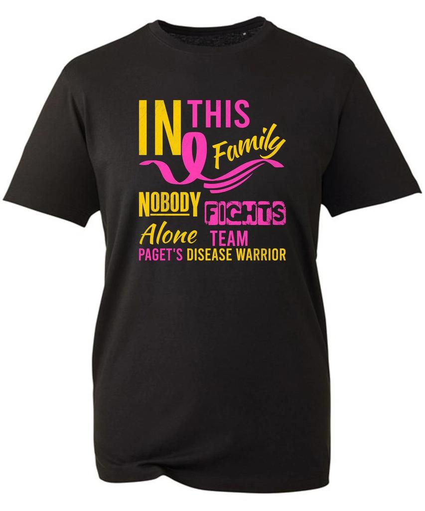 In This Family Nobody Fight Alone T Shirt,Breast Cancer Awareness,Support,Gift